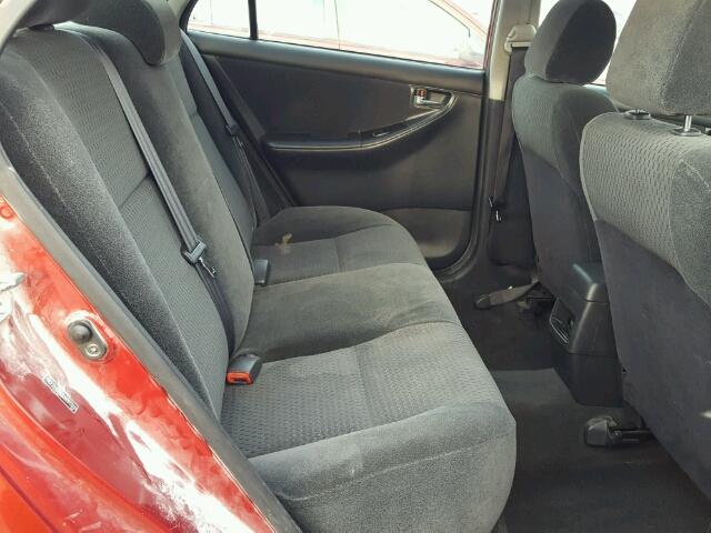 2T1BR32E28C913899 - 2008 TOYOTA COROLLA RED photo 6