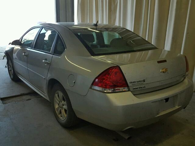 2G1WA5E39F1150301 - 2015 CHEVROLET IMPALA LIM SILVER photo 3