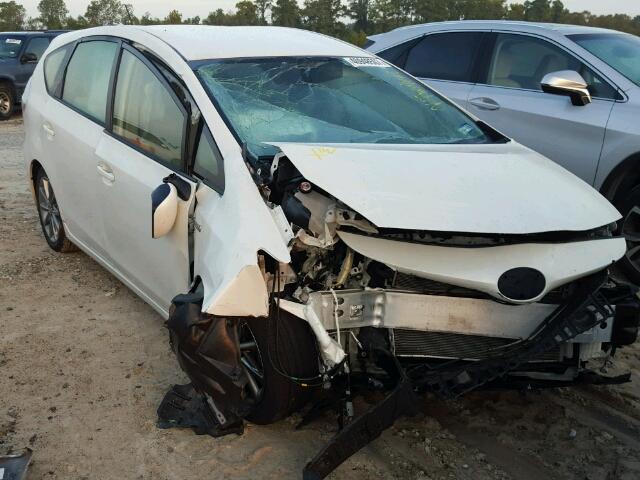 JTDZN3EU3HJ061578 - 2017 TOYOTA PRIUS V WHITE photo 1