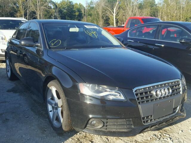 WAUAFAFL8CN011049 - 2012 AUDI A4 BLACK photo 1