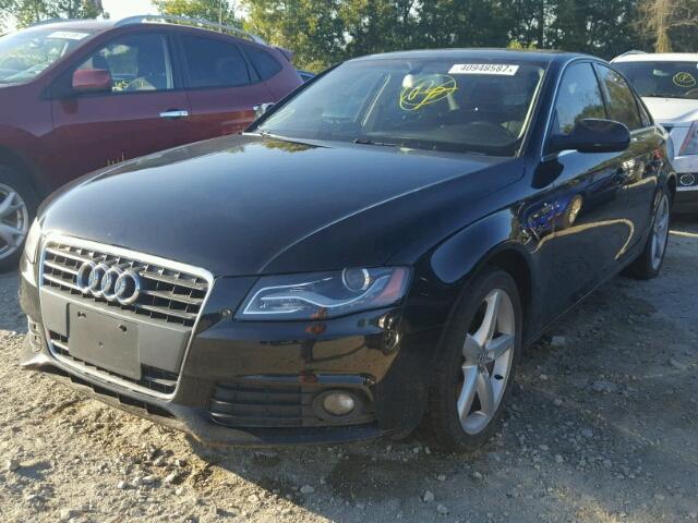 WAUAFAFL8CN011049 - 2012 AUDI A4 BLACK photo 2