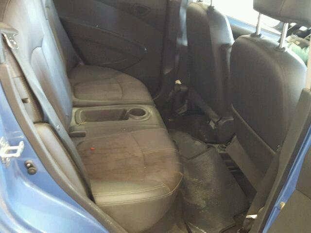 KL8CD6S94FC754101 - 2015 CHEVROLET SPARK 1LT Синий фото 6