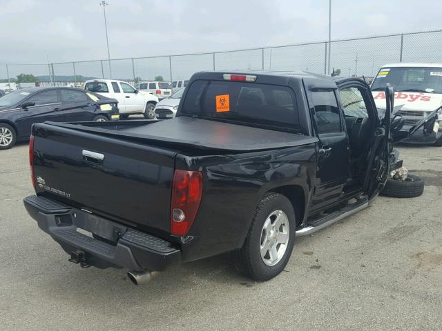 1GCDSCF91C8108779 - 2012 CHEVROLET COLORADO L BLACK photo 4