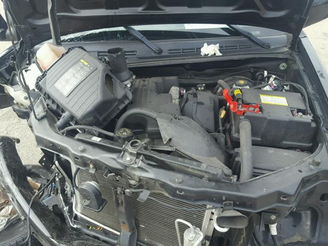 1GCDSCF91C8108779 - 2012 CHEVROLET COLORADO L BLACK photo 7