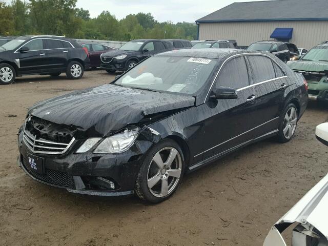 WDDHF8HB0BA484275 - 2011 MERCEDES-BENZ E 350 4MAT BLACK photo 2