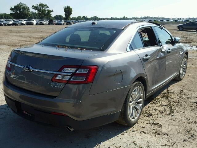 1FAHP2F85DG177556 - 2013 FORD TAURUS LIM GRAY photo 4