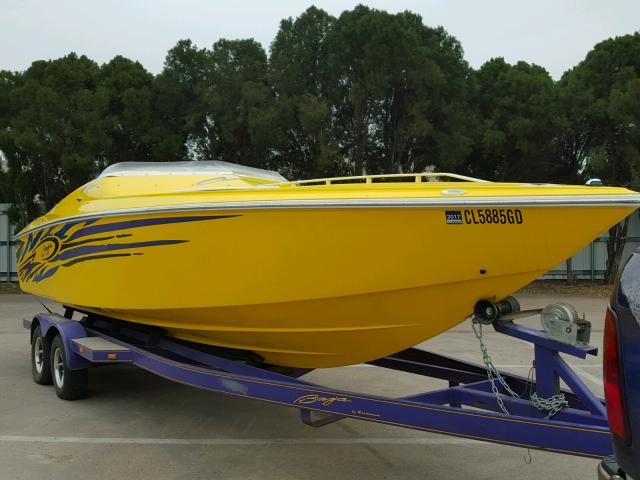 AGC42068B404 - 2004 BAJA MARINE/TRL YELLOW photo 2