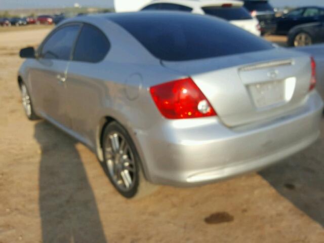 JTKDE177360105287 - 2006 TOYOTA SCION TC 灰色 照片 3