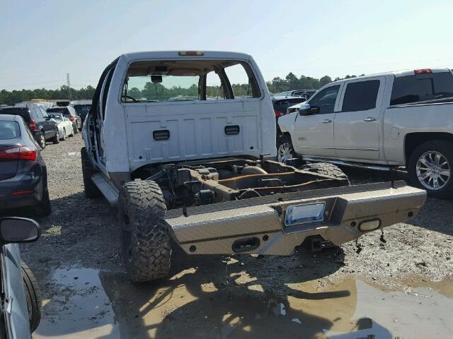 1FTSW21P37EB33461 - 2007 FORD F250 SUPER WHITE photo 3