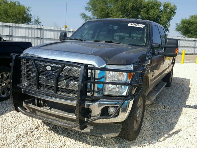 1FT8W3BT0FED53246 - 2015 FORD F350 SUPER BROWN photo 2