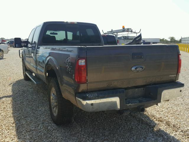 1FT8W3BT0FED53246 - 2015 FORD F350 SUPER BROWN photo 3