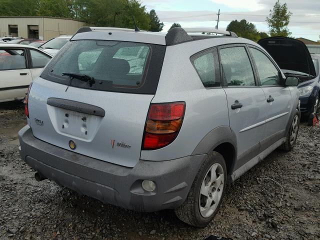 5Y2SL65878Z401635 - 2008 PONTIAC VIBE SILVER photo 4