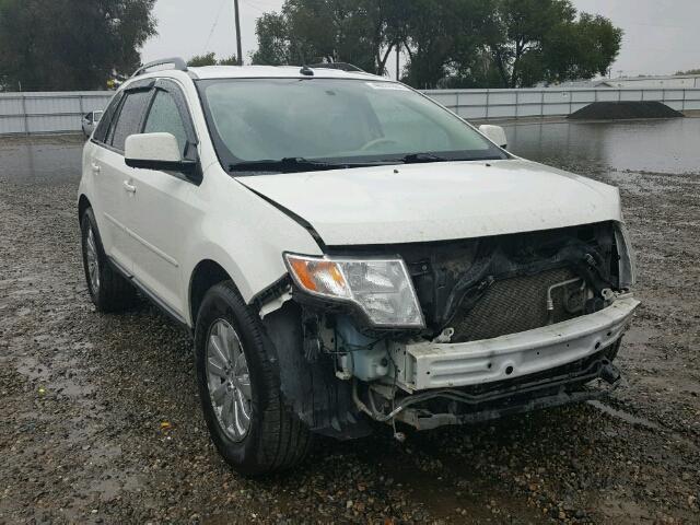 2FMDK4JC2ABA28129 - 2010 FORD EDGE SEL WHITE photo 1