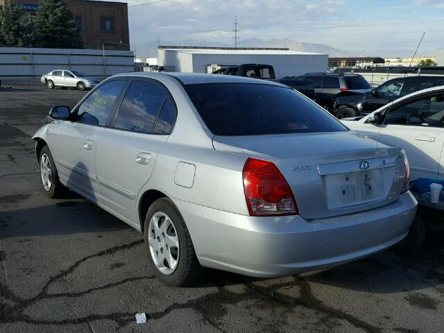 KMHDN46D56U378204 - 2006 HYUNDAI ELANTRA GL SILVER photo 3