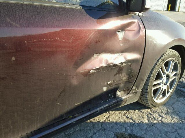 JTDKE3B77A0315905 - 2010 TOYOTA SCION TC 勃艮第红 照片 9