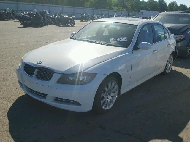 WBAVB735X7KY60502 - 2007 BMW 335 I WHITE photo 2