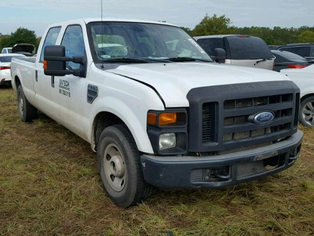 1FTSW20589EA00682 - 2009 FORD F250 WHITE photo 1