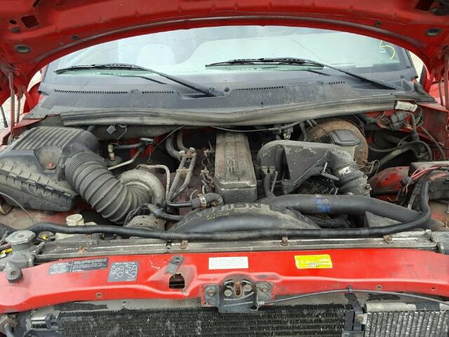 3B7KC23C4TM147621 - 1996 DODGE RAM 2500 RED photo 7