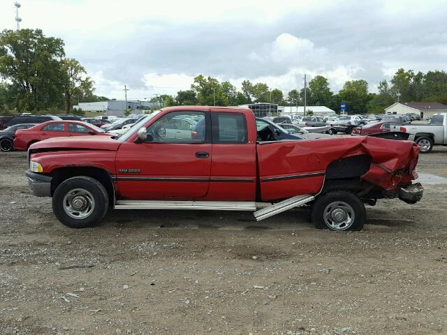 3B7KC23C4TM147621 - 1996 DODGE RAM 2500 RED photo 9