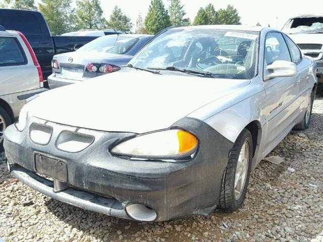 1G2NV12E71M536092 - 2001 PONTIAC GRAND AM SILVER photo 2