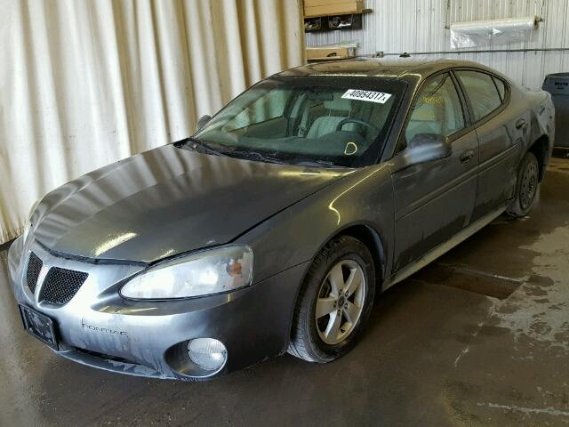 2G2WP522X51213197 - 2005 PONTIAC GRAND PRIX GRAY photo 2