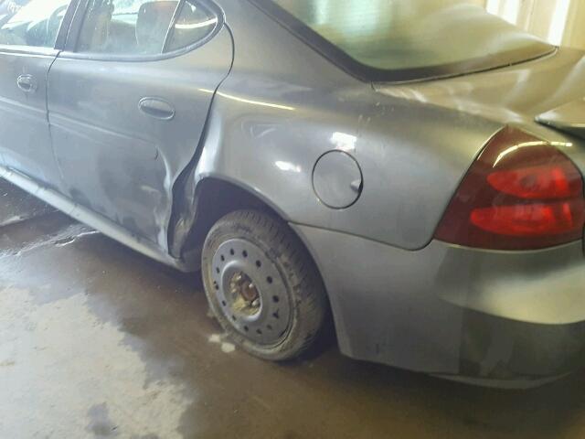 2G2WP522X51213197 - 2005 PONTIAC GRAND PRIX GRAY photo 9