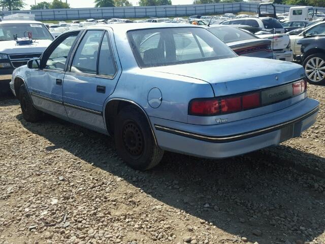 2G1WL54T2L1124162 - 1990 CHEVROLET LUMINA BLUE photo 3