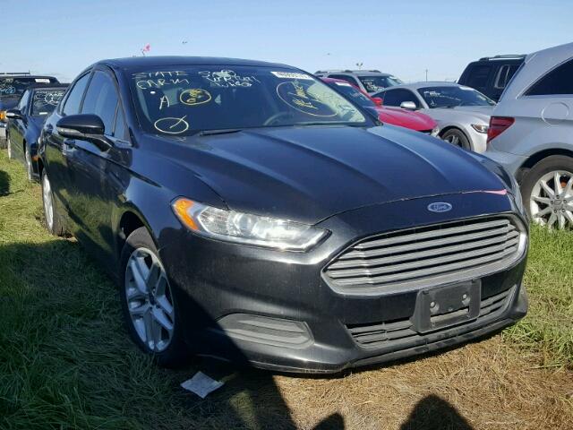 3FA6P0HD6ER329053 - 2014 FORD FUSION BLACK photo 1