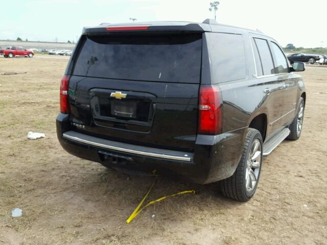 1GNSCCKC7FR283100 - 2015 CHEVROLET TAHOE BLACK photo 4