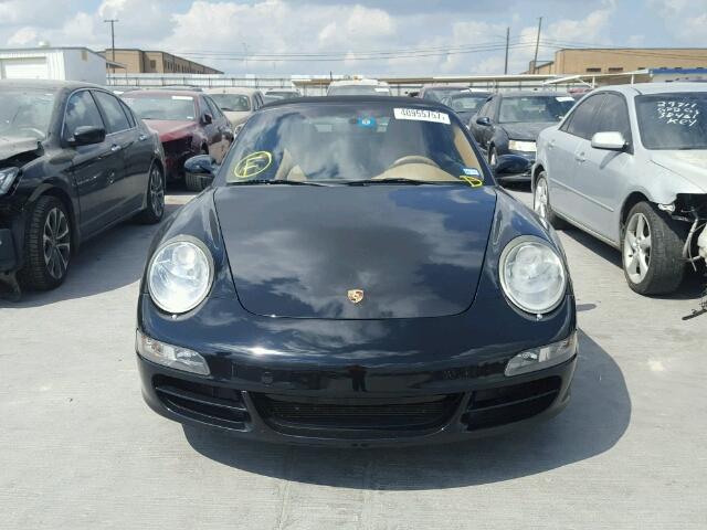 WP0CA299X7S765271 - 2007 PORSCHE 911 CARRER BLACK photo 9