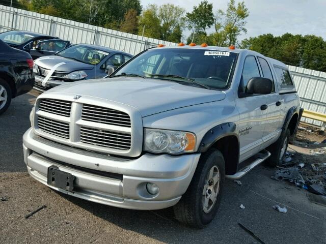 1D7HU18D05S145514 - 2005 DODGE RAM 1500 GRAY photo 2