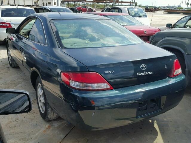 2T1CG22P2YC288958 - 2000 TOYOTA CAMRY SOLA GREEN photo 3