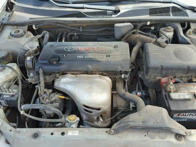 4T1BE32K55U069630 - 2005 TOYOTA CAMRY LE SILVER photo 7