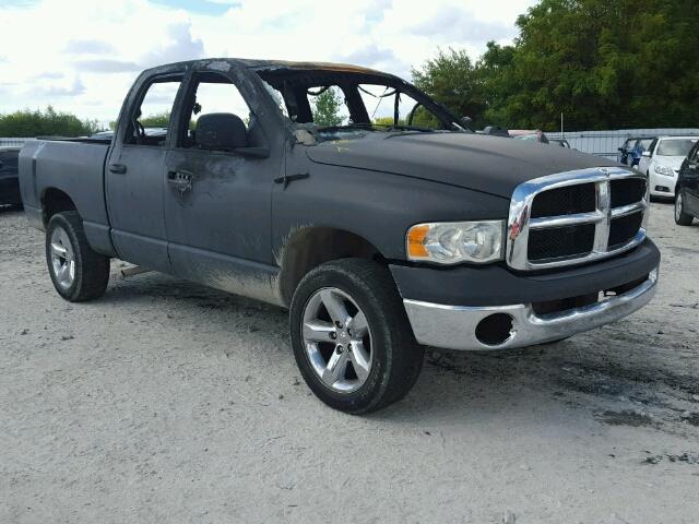 1D7HU18N52J161718 - 2002 DODGE RAM 1500 BLACK photo 1