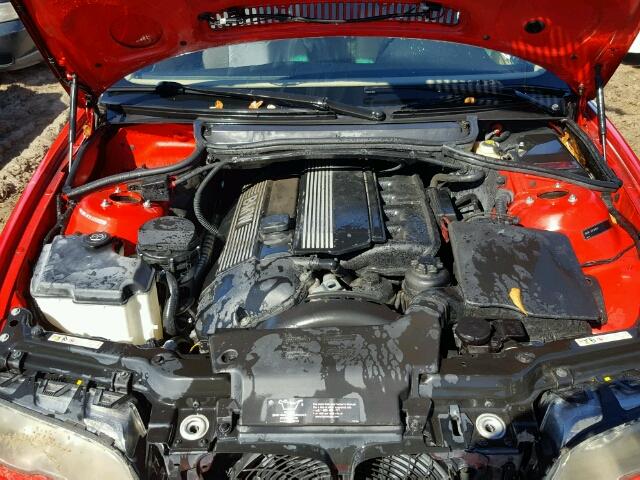 WBABN53432JU39001 - 2002 BMW 330 RED photo 7