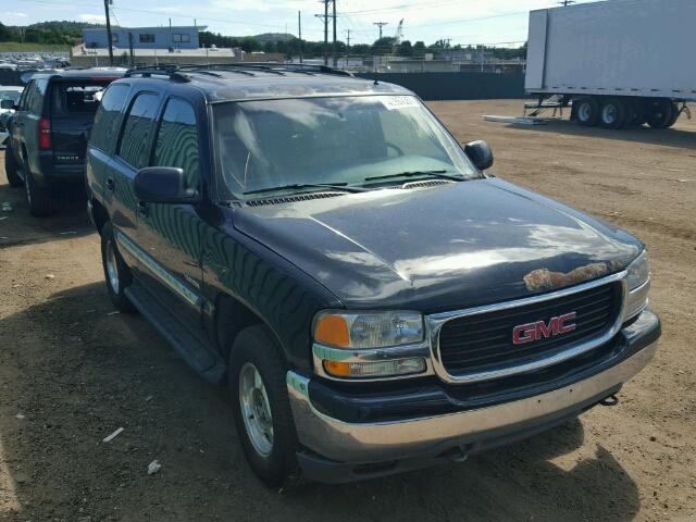 1GKEK13T92J179572 - 2002 GMC YUKON BLACK photo 1