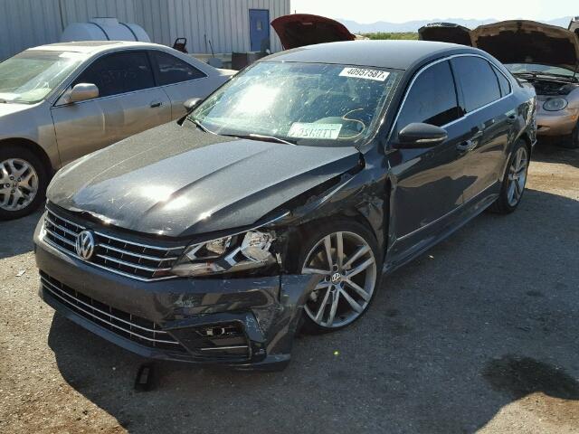 1VWAT7A3XGC062203 - 2016 VOLKSWAGEN PASSAT GRAY photo 2