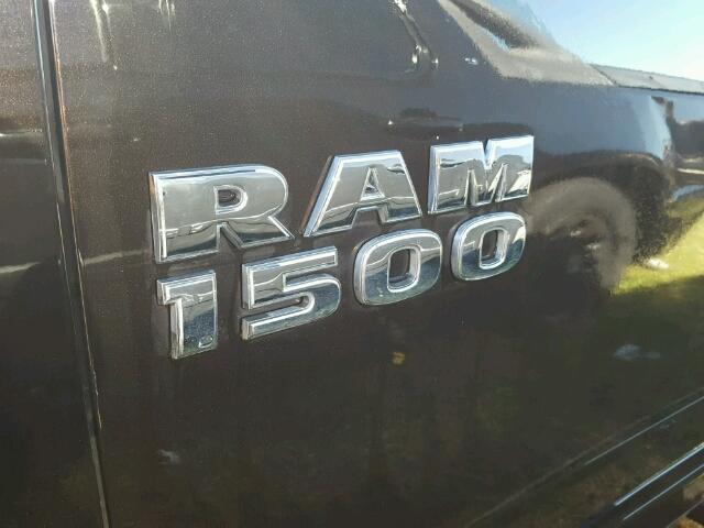 1C6RR6LG6GS242161 - 2016 RAM 1500 SLT BLACK photo 9