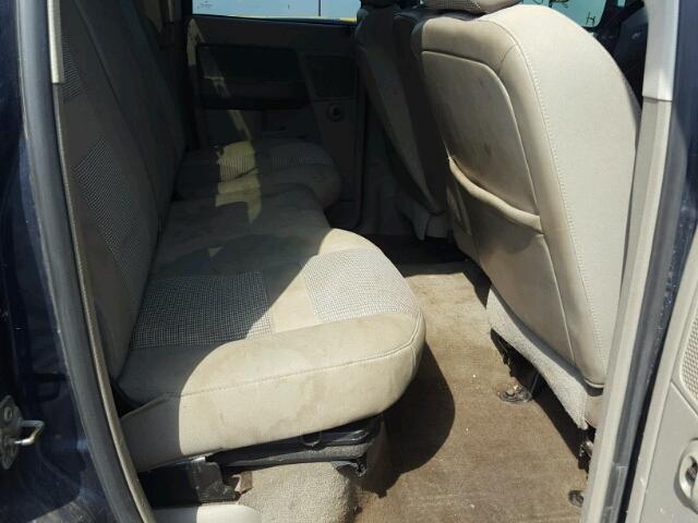 3D7KS28C76G116352 - 2006 DODGE RAM 2500 S BLUE photo 6