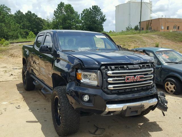 1GTG6CE3XG1274957 - 2016 GMC CANYON SLE BLACK photo 1