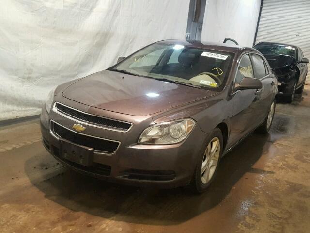 1G1ZA5E13BF120726 - 2011 CHEVROLET MALIBU LS ნაცრისფერი ფოტო 2