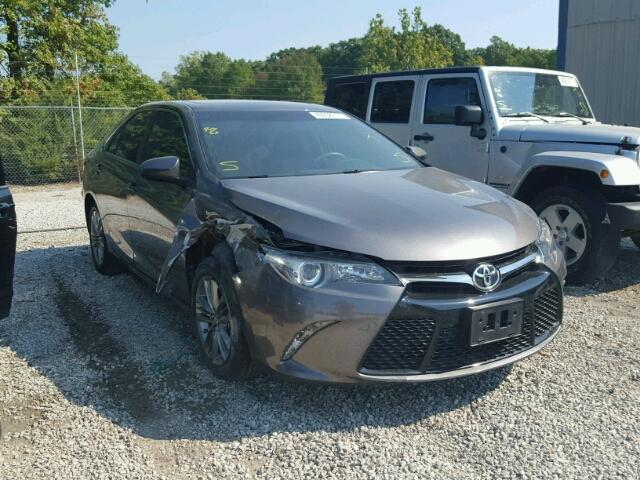 4T1BF1FK3GU257321 - 2016 TOYOTA CAMRY LE GRAY photo 1