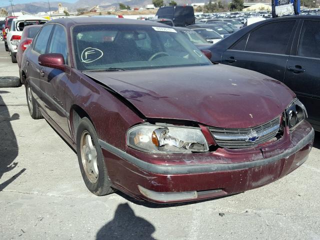 2G1WH55K3Y9153315 - 2000 CHEVROLET IMPALA LS MAROON photo 1