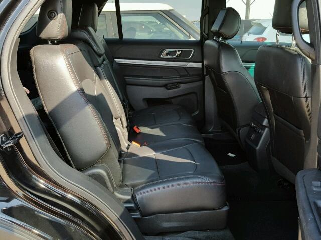 1FM5K8GT2GGC71363 - 2016 FORD EXPLORER S Սև լուսանկար 6