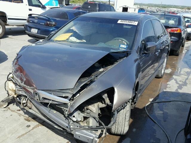 1HGCM56707A031533 - 2007 HONDA ACCORD EX GRAY photo 2