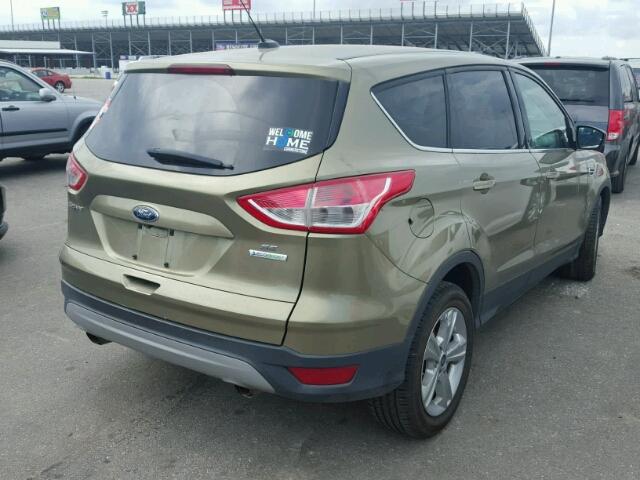 1FMCU0GX2EUA79266 - 2014 FORD ESCAPE SE GREEN photo 4