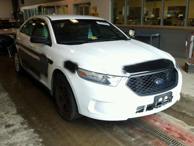 1FAHP2M89DG132090 - 2013 FORD TAURUS POL WHITE photo 1