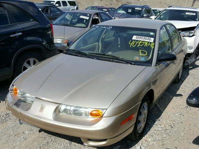 1G8ZH52842Z225515 - 2002 SATURN SL1 TAN photo 2