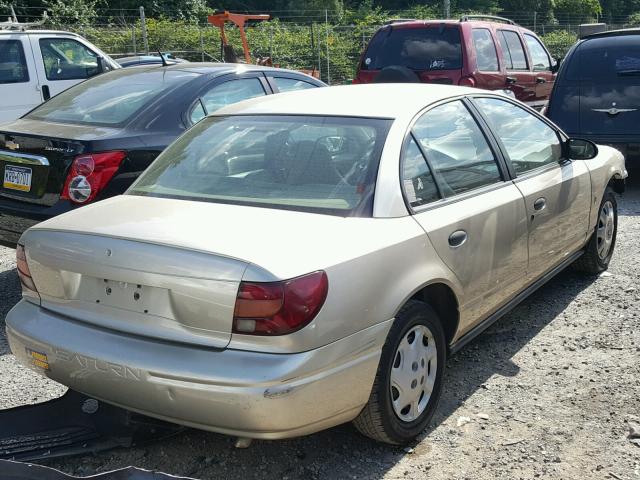 1G8ZH52842Z225515 - 2002 SATURN SL1 TAN photo 4