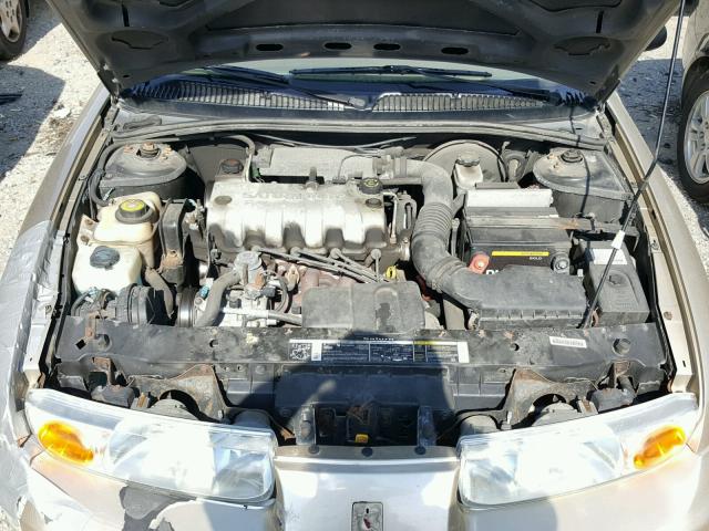 1G8ZH52842Z225515 - 2002 SATURN SL1 TAN photo 7